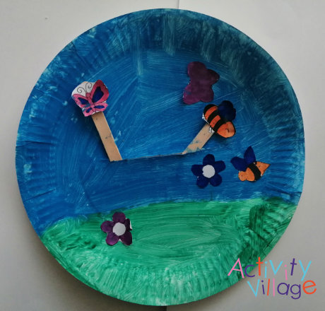 Another version of our spring paper plate craft