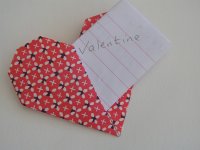 origami valentine