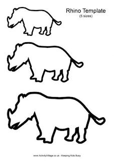 African Animal Templates