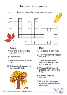 Autumn Puzzles