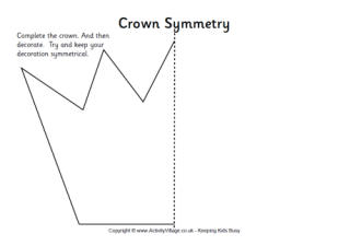 Crown Symmetry Worksheet 2