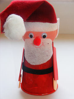 Cup And Ball Santa Craft