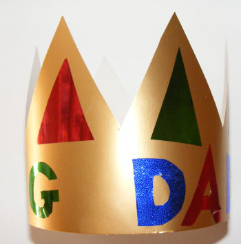 King Dad crown