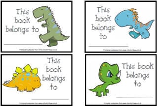 Dinosaur Printables 