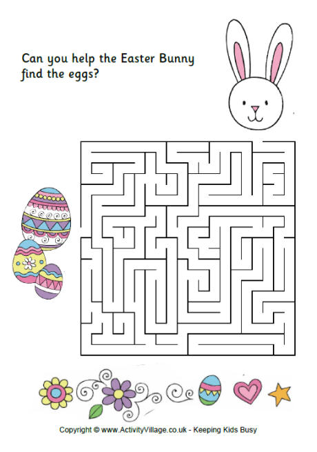 Easter Maze 2