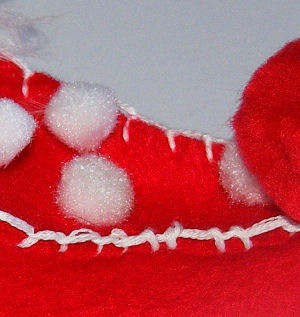 Elf shoes - detail