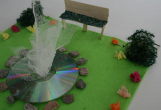 Miniature model garden