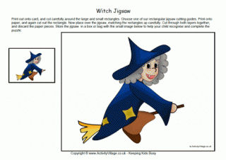 Halloween Printable Jigsaws