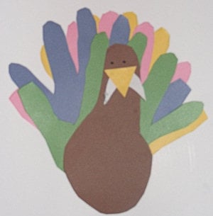 Handprint turkey 3