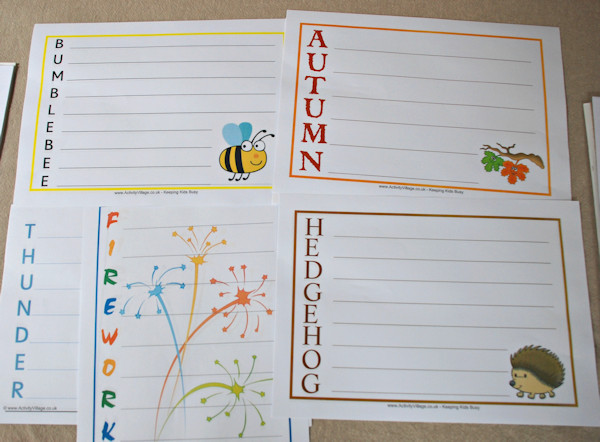 Acrostic poem printables ready to use