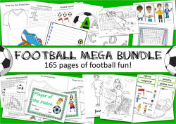Football Mega Bundle - 165 pages of football fun!