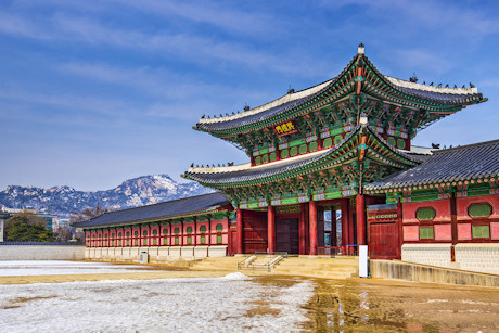 Gyeongbokgung Palace in Seoul, South Korea