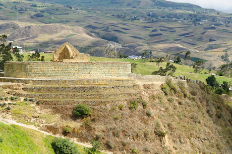 Inca ruins at Ingapirca, Ecuador