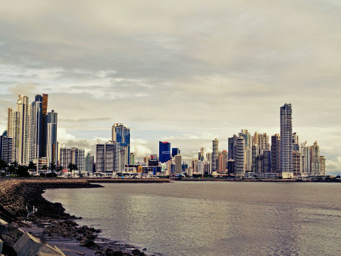 A view of Panama City