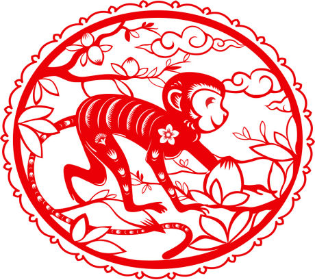 activity village chinese new year monkey