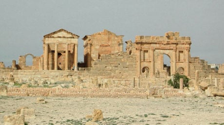 Roman remains in Tunisia