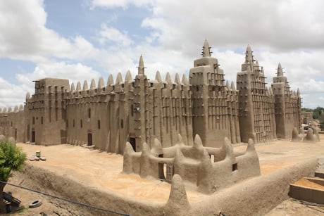 The extraordinary Great Mosque of Djenne, Mali