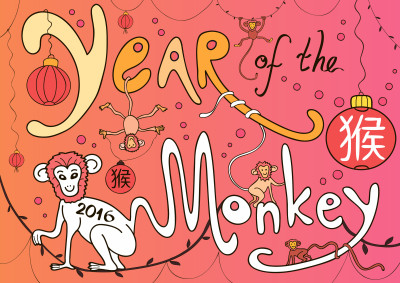 Year of the Monkey activities for kids