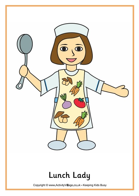 clipart school lunch lady - photo #37