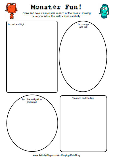 Fun Worksheets For Kids