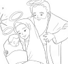 Nativity Colouring Pages