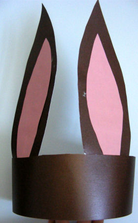Rabbit ear craft - dress up as the Easter bunny!