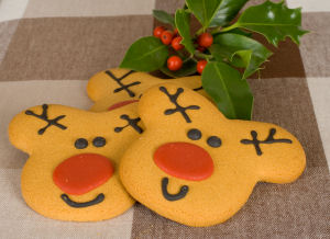 Reindeer cookies - don't these look delicious!
