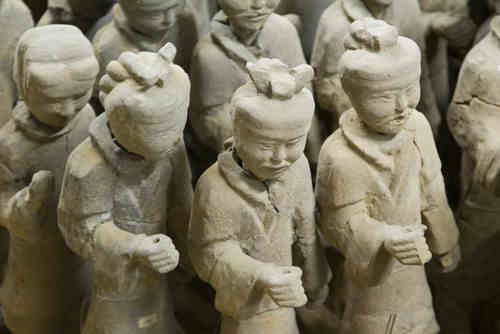 terracotta warriors