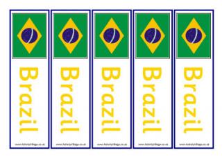View Printable Brazil Flag Image Background