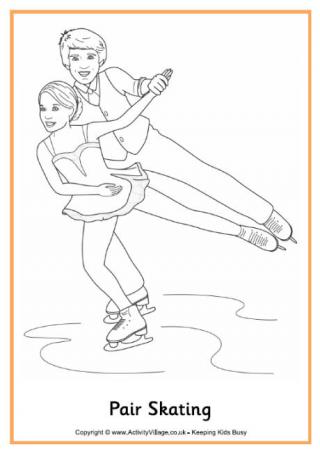 winter olympics free printable coloring pages - photo #31