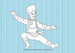 Russia Colouring Pages