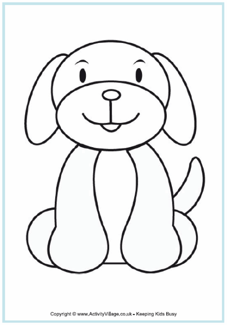 Dog Colouring Pages