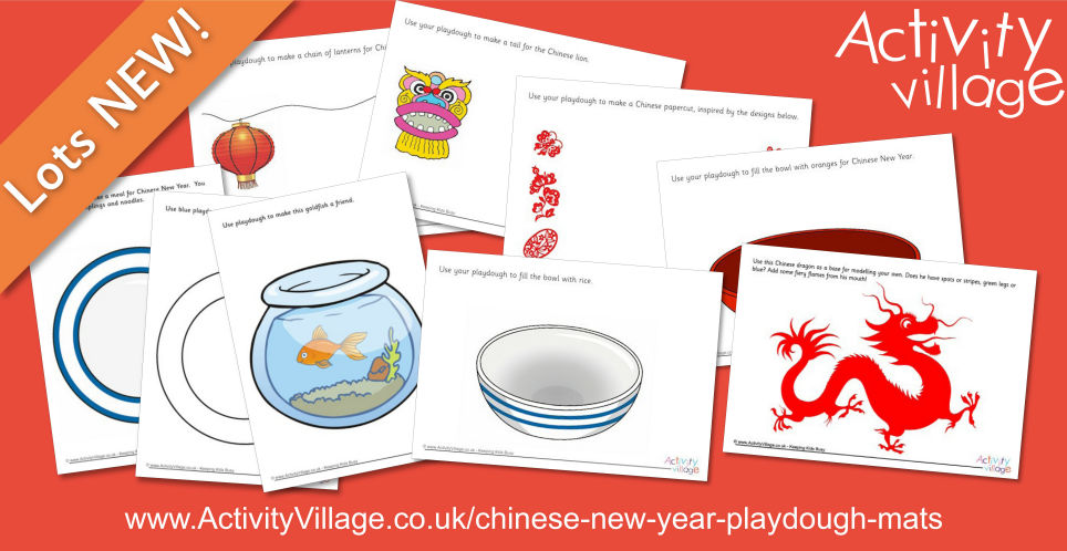 10 Fabulous New Playdough Mats for Chinese New Year 10 Fabulous New Playdough Mats for Chinese New Year