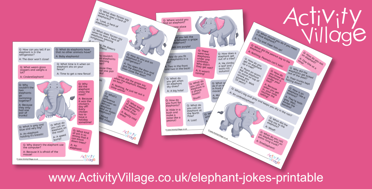 40 Elephant Jokes to Enjoy with the Kids