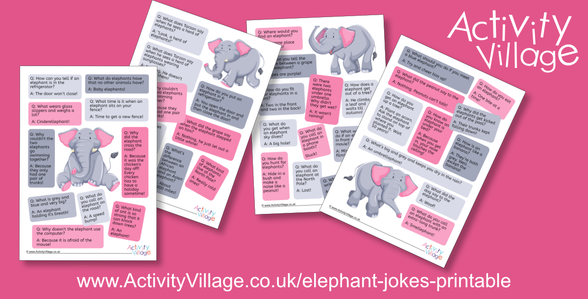 40 Elephant Jokes to Enjoy with the Kids 40 Elephant Jokes to Enjoy with the Kids