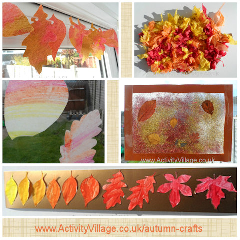 5 New Autumn Leaf Crafts
