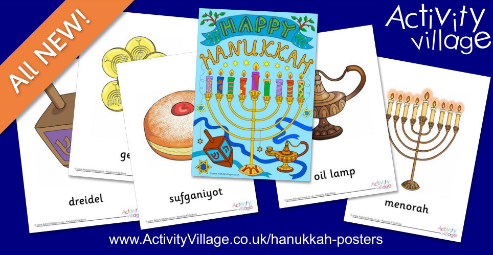 6 New Hanukkah Posters to Print