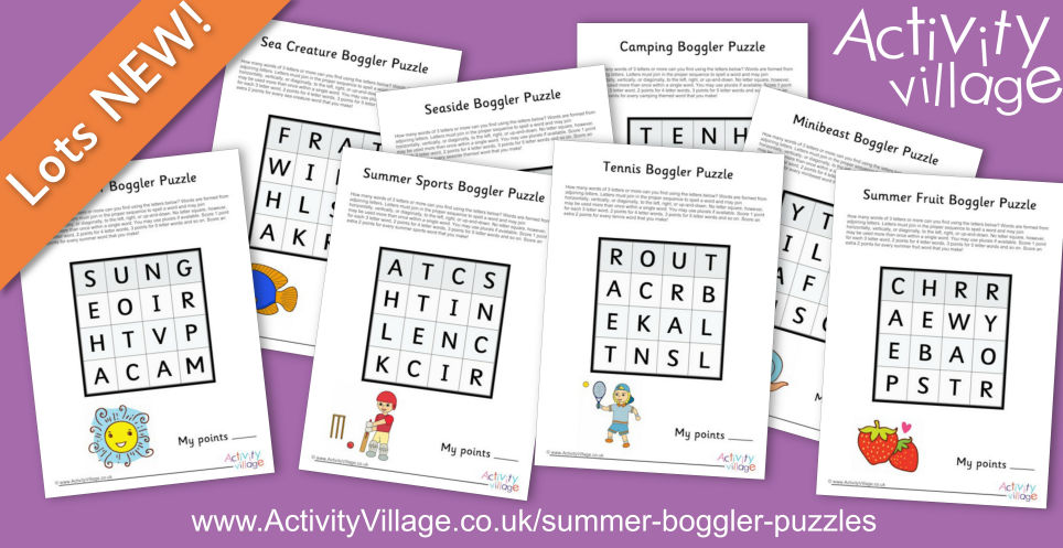 8 New Boggler Puzzles to Add to Our Collection 8 New Boggler Puzzles to Add to Our Collection