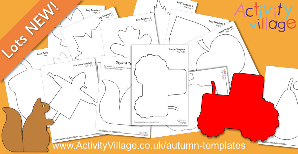 A Big Bundle of Autumn Templates Just Added...