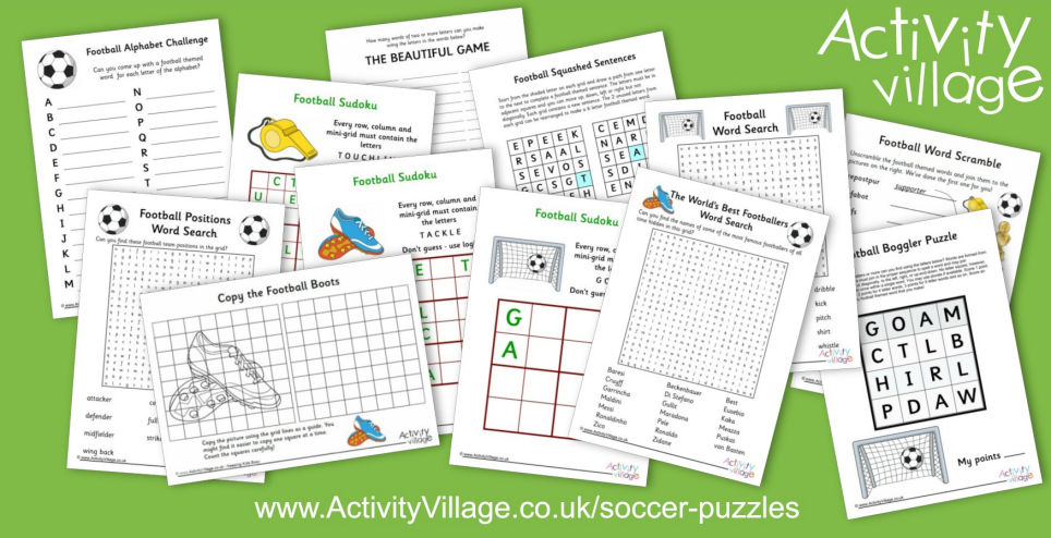 Adding to our Collection of Soccer Puzzles Adding to our Collection of Soccer Puzzles