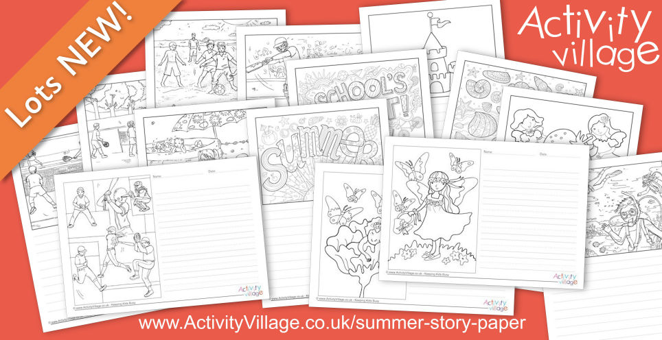 Adding to our Collection of Summer Story Paper Adding to our Collection of Summer Story Paper