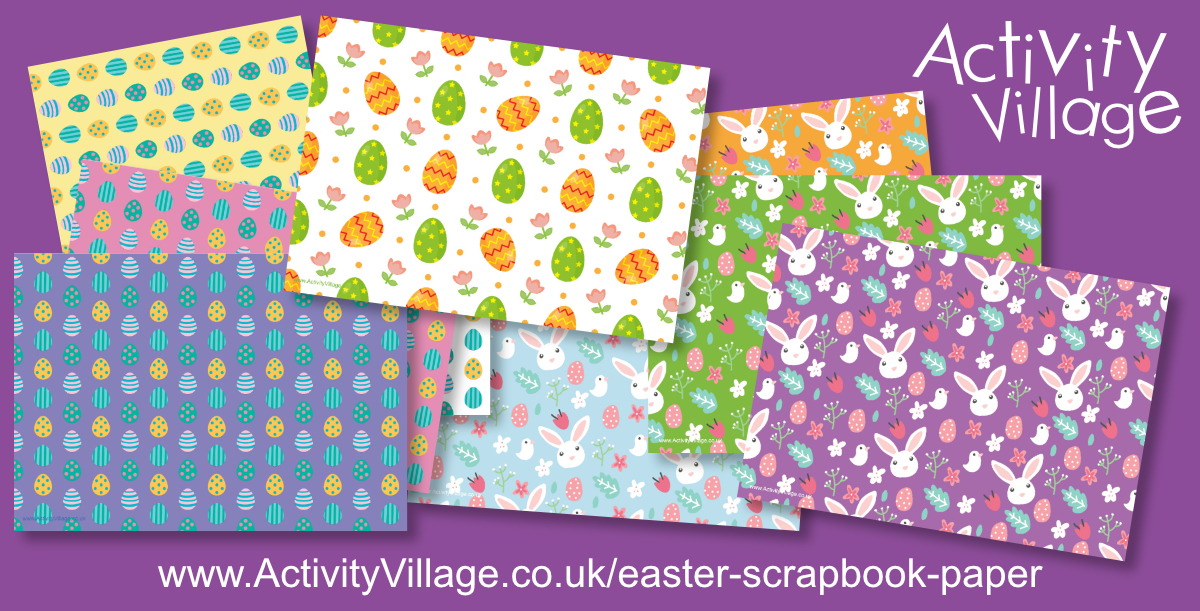 Adding to our Easter Scrapbook Paper Collection Adding to our Easter Scrapbook Paper Collection
