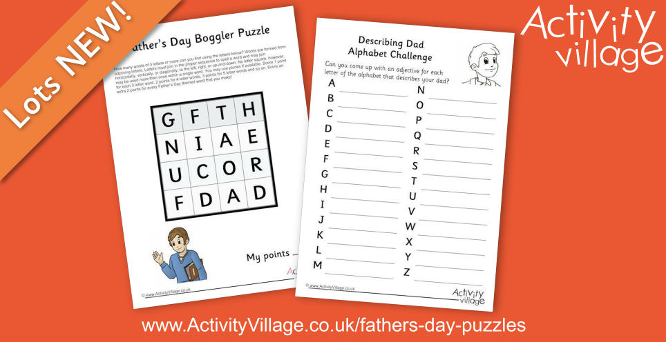 Adding to our Father's Day Puzzles Collection Adding to our Father's Day Puzzles Collection