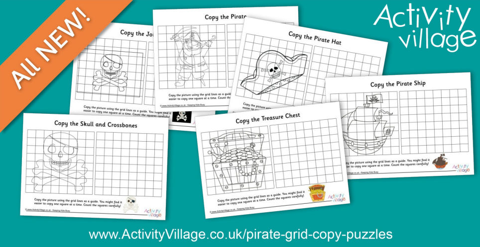 Adding To Our Grid Copy Puzzles With A Pirate Theme! Adding To Our Grid Copy Puzzles With A Pirate Theme!