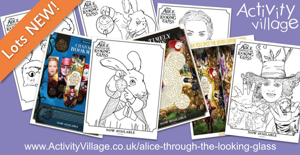 Alice through the Looking Glass Activities for the Kids