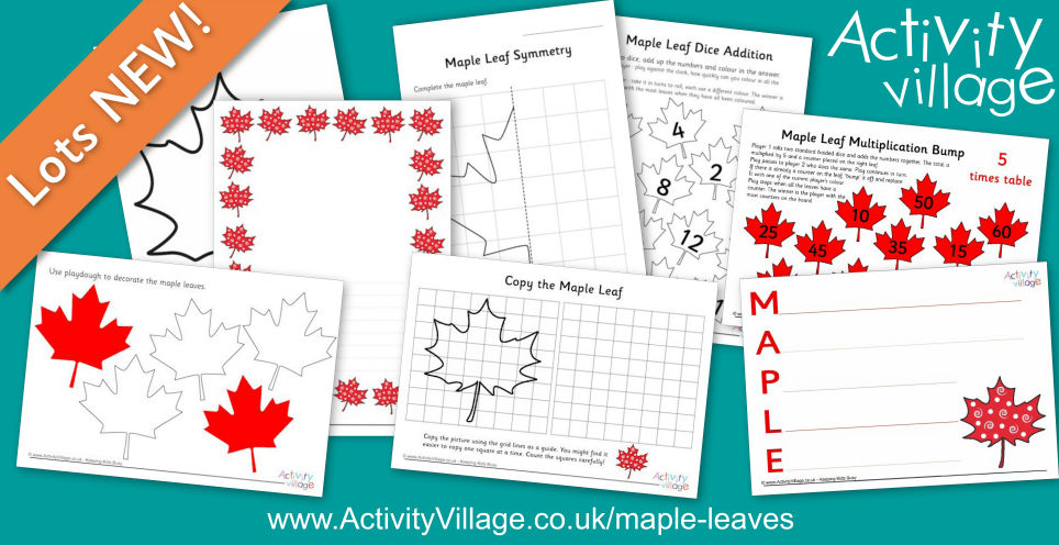 All Sorts of Fun with Maple Leaves