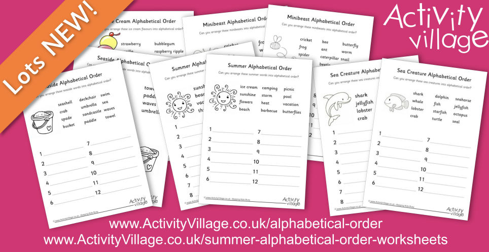 Alphabetical Order is Fun with our Cheerful Worksheets!
