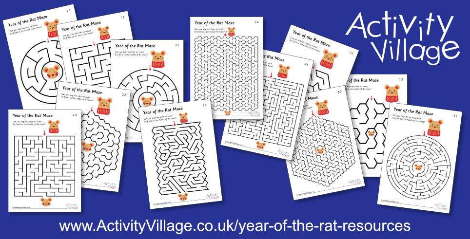 An Abundance of Year of the Rat Mazes! An Abundance of Year of the Rat Mazes!