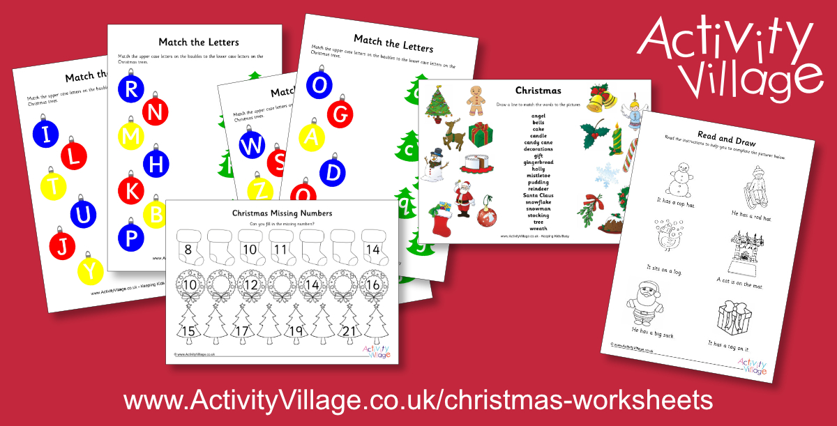 An Assortment of New Christmas Worksheets An Assortment of New Christmas Worksheets