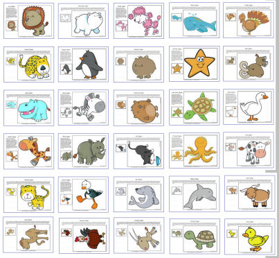 Printable Animal Jigsaws - Galore!